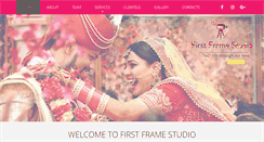 Desktop Screenshot of firstframestudio.com